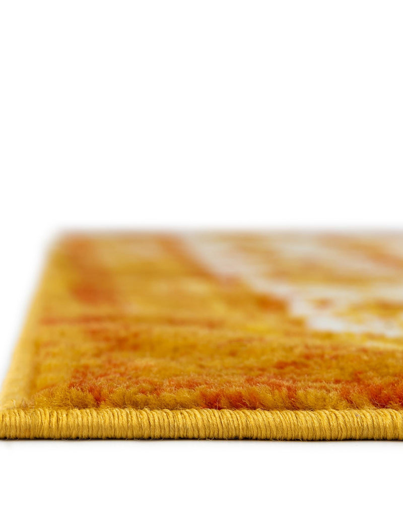 Riviera Elegance Collection Area Rug -  Menton (Orange) Rectangle Orange  lifestyle 17