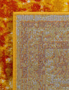 Riviera Elegance Collection Area Rug -  Menton (Orange) Rectangle Orange  lifestyle 19