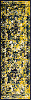 Riviera Elegance Collection Area Rug -  Menton (Navy Blue) Runner Navy Blue Main