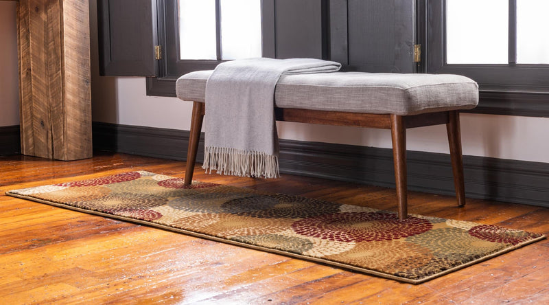 Bistro Lounge Collection Area Rug -  Cappuccino Runner Beige  lifestyle 22