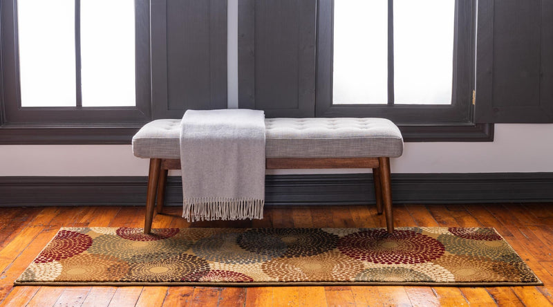 Bistro Lounge Collection Area Rug -  Cappuccino Runner Beige  lifestyle 25
