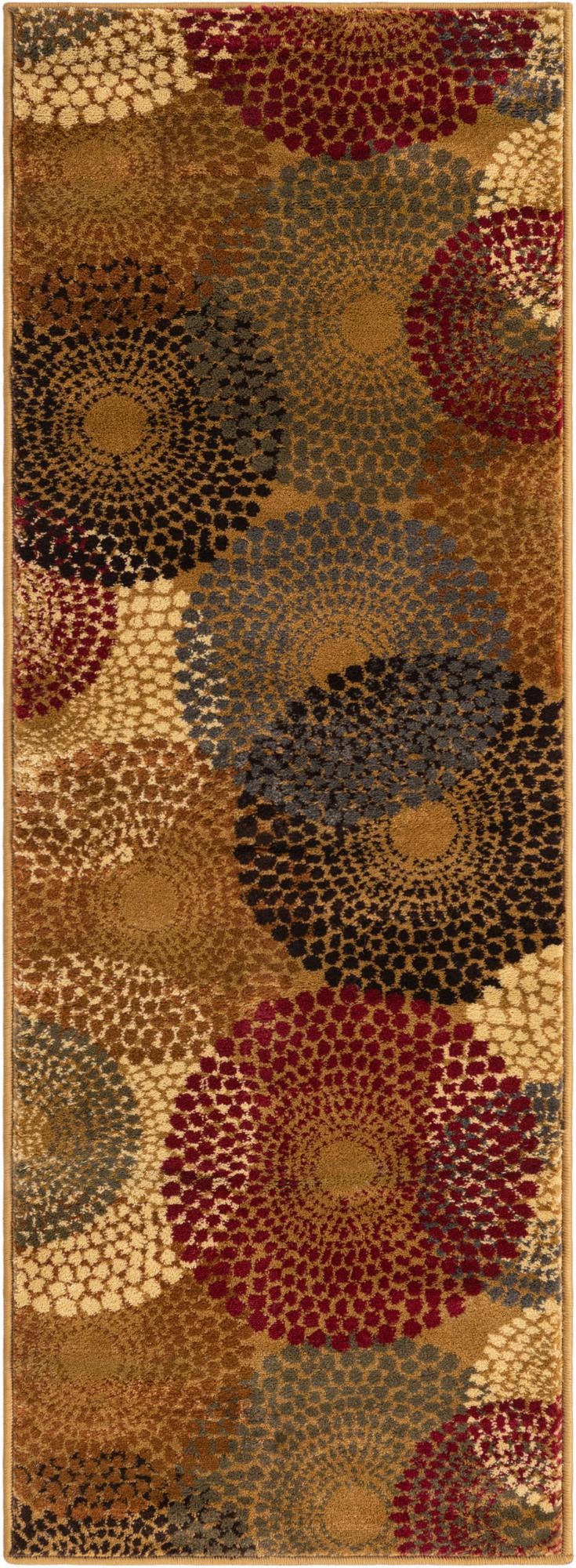 Bistro Lounge Collection Area Rug -  Cappuccino Runner Beige  lifestyle 16