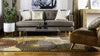 Bistro Lounge Collection Area Rug -  Cappuccino Rectangle Beige  lifestyle 4
