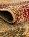 Bistro Lounge Collection Area Rug -  Cappuccino Rectangle Beige  lifestyle 6