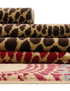 Bistro Lounge Collection Area Rug -  Cappuccino Rectangle Beige  lifestyle 14