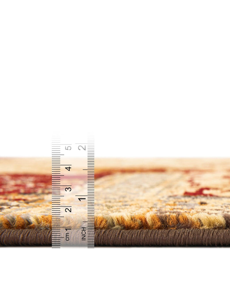 Bistro Lounge Collection Area Rug -  Latte Rectangle Beige  lifestyle 11