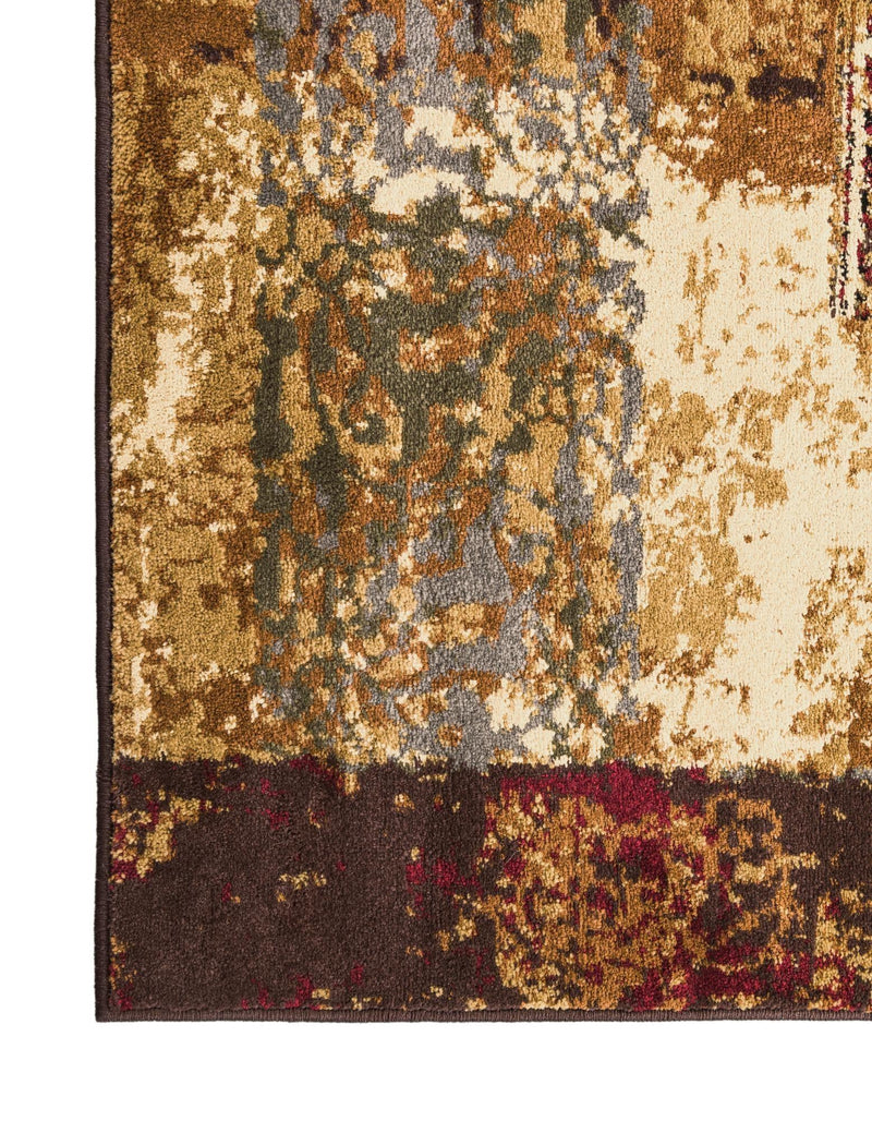 Bistro Lounge Collection Area Rug -  Latte Rectangle Beige  lifestyle 13