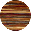 Bistro Lounge Collection Area Rug -  Americano Round Beige  lifestyle 21