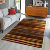 Bistro Lounge Collection Area Rug -  Americano Rectangle Beige  lifestyle 18