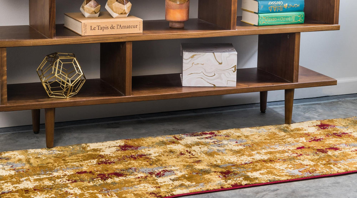 Bistro Lounge Collection Area Rug -  Breve Runner Beige  lifestyle 3