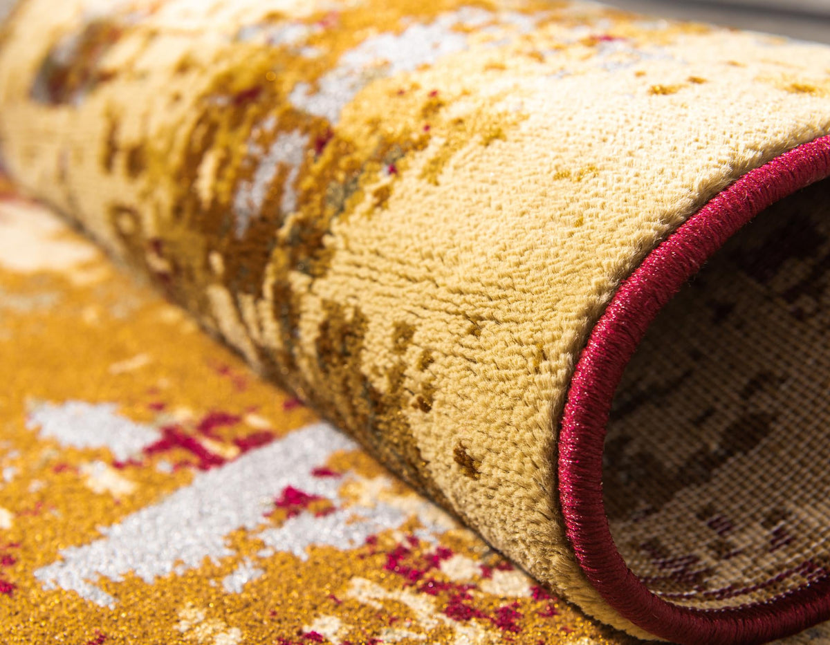 Bistro Lounge Collection Area Rug -  Breve Runner Beige  lifestyle 7