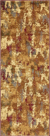 Bistro Lounge Collection Area Rug -  Breve Runner Beige Main