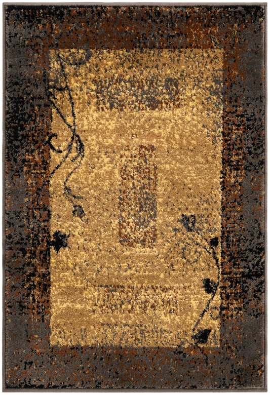 Bistro Lounge Collection Area Rug -  Affogato Rectangle Beige Main