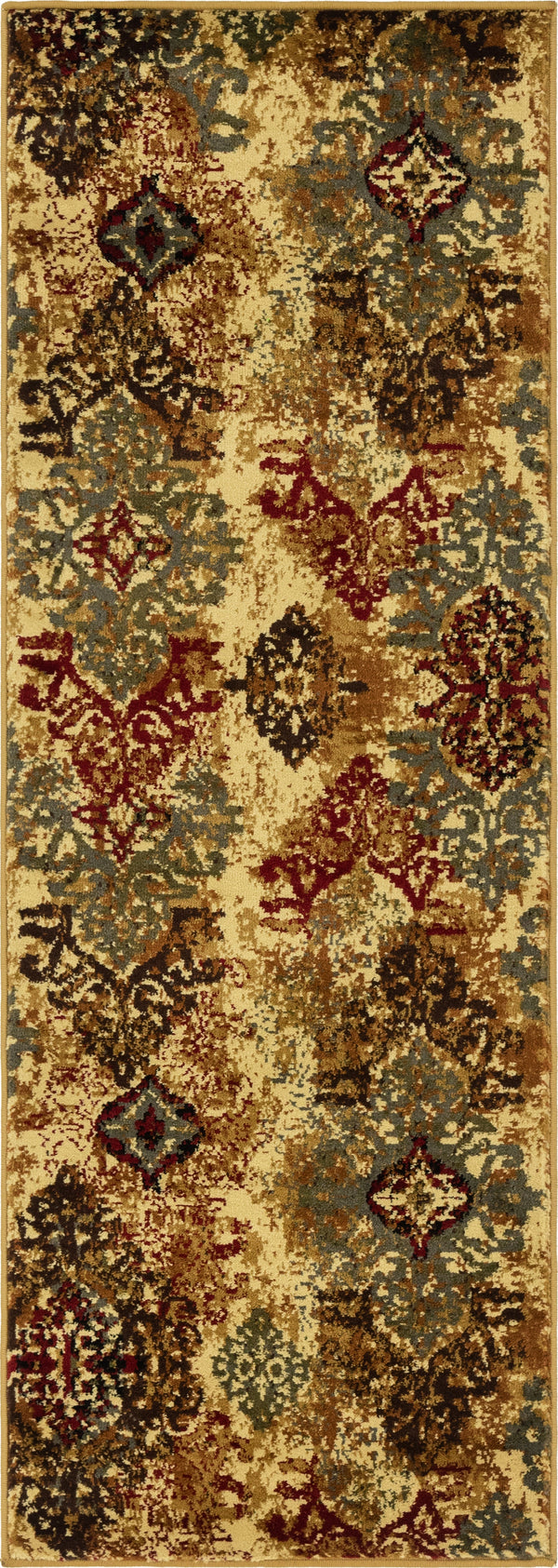 Bistro Lounge Collection Area Rug -  Piccolo Runner Beige  lifestyle 16