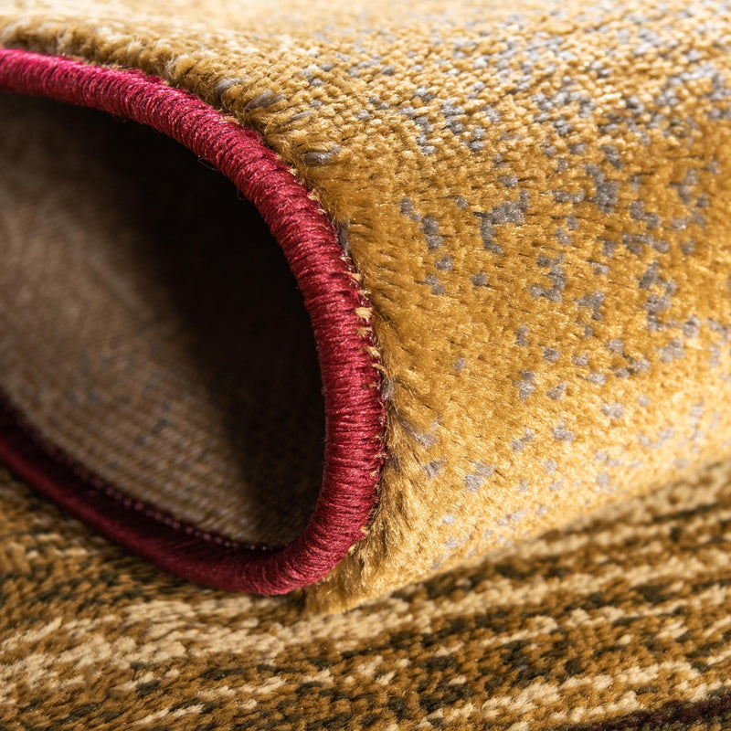 Bistro Lounge Collection Area Rug -  Doppio Rectangle Multi  lifestyle 7
