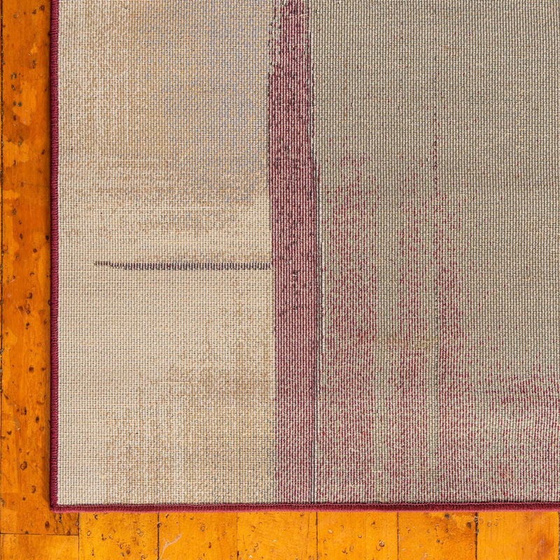 Bistro Lounge Collection Area Rug -  Doppio Rectangle Multi  lifestyle 10
