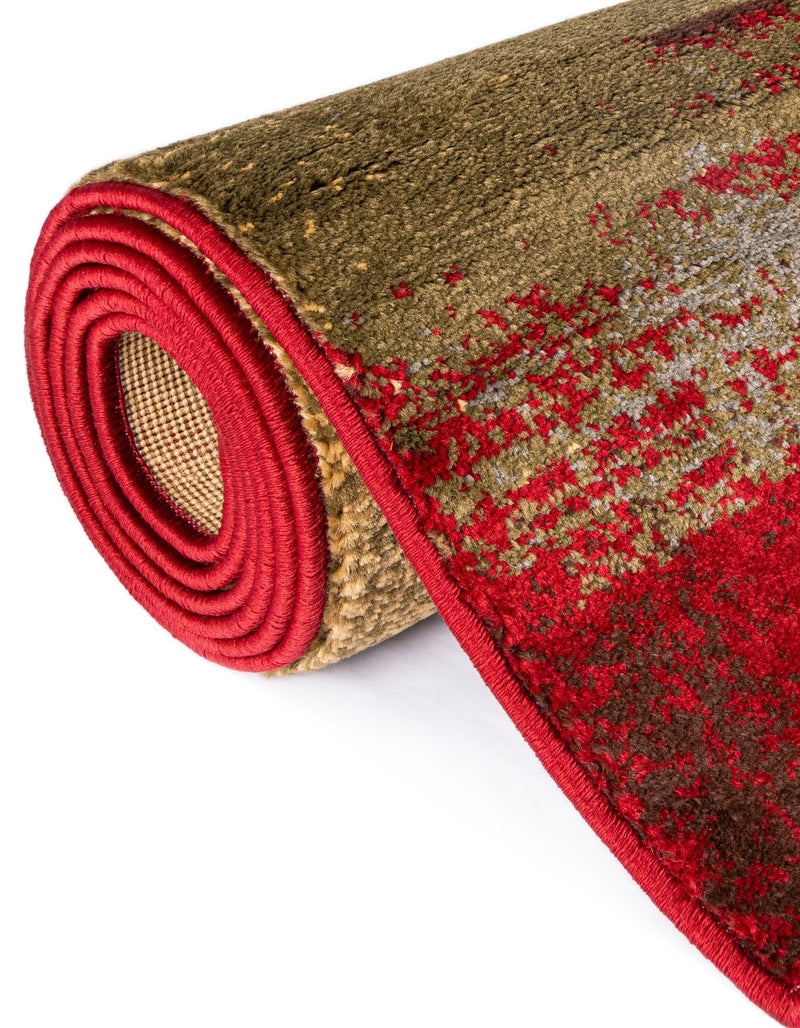 Bistro Lounge Collection Area Rug -  Doppio Rectangle Multi  lifestyle 11