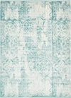 Rustic Charm Revival Collection Area Rug -  Orchard Rectangle Blue  lifestyle 2