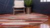 Autumn Meadow Collection Area Rug -  Duskridge Round Multi  lifestyle 34