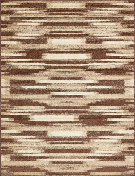 Autumn Meadow Collection Area Rug -  Duskridge Rectangle Brown Main