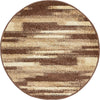 Autumn Meadow Collection Area Rug -  Duskridge Round Brown  lifestyle 21