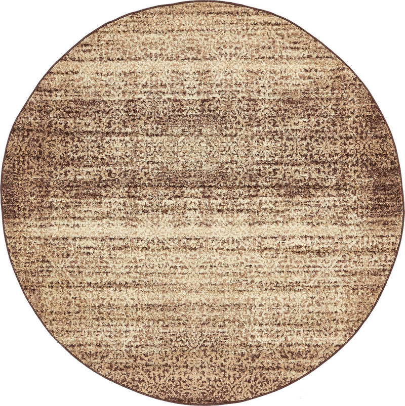 Autumn Meadow Collection Area Rug -  Ironbark Round Beige  lifestyle 58