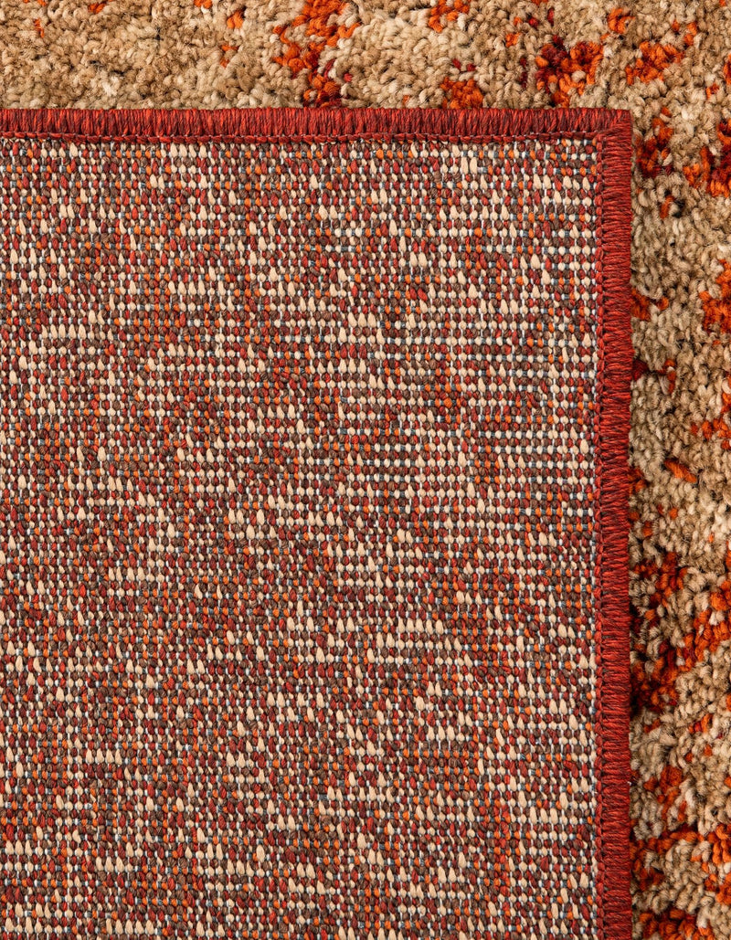 Autumn Meadow Collection Area Rug -  Ironbark Rectangle Terracotta  lifestyle 23