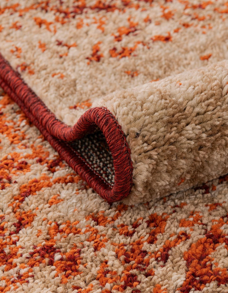 Autumn Meadow Collection Area Rug -  Ironbark Rectangle Terracotta  lifestyle 29