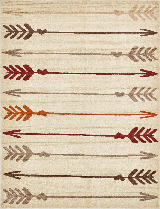 Autumn Meadow Collection Area Rug -  Junipervale Rectangle Beige Main