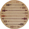 Autumn Meadow Collection Area Rug -  Junipervale Round Beige  lifestyle 73