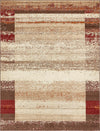 Autumn Meadow Collection Area Rug -  Maplecrest Rectangle Beige  lifestyle 2