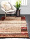 Autumn Meadow Collection Area Rug -  Maplecrest Rectangle Beige  lifestyle 2