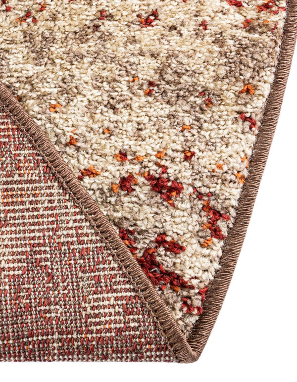 Autumn Meadow Collection Area Rug -  Maplecrest Round Beige  lifestyle 27