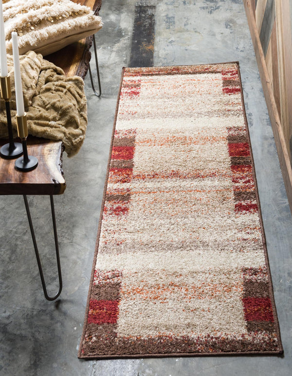 Autumn Meadow Collection Area Rug -  Maplecrest Runner Beige  lifestyle 15