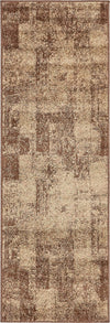 Autumn Meadow Collection Area Rug -  Harvesthill Runner Brown  lifestyle 21