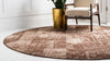Autumn Meadow Collection Area Rug -  Harvesthill Round Brown  lifestyle 31
