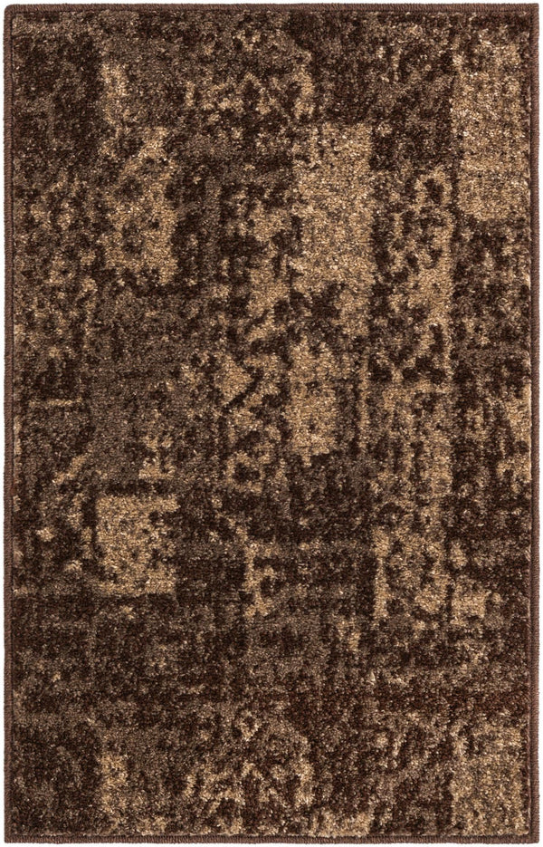 Autumn Meadow Collection Area Rug -  Harvesthill Rectangle Brown Main