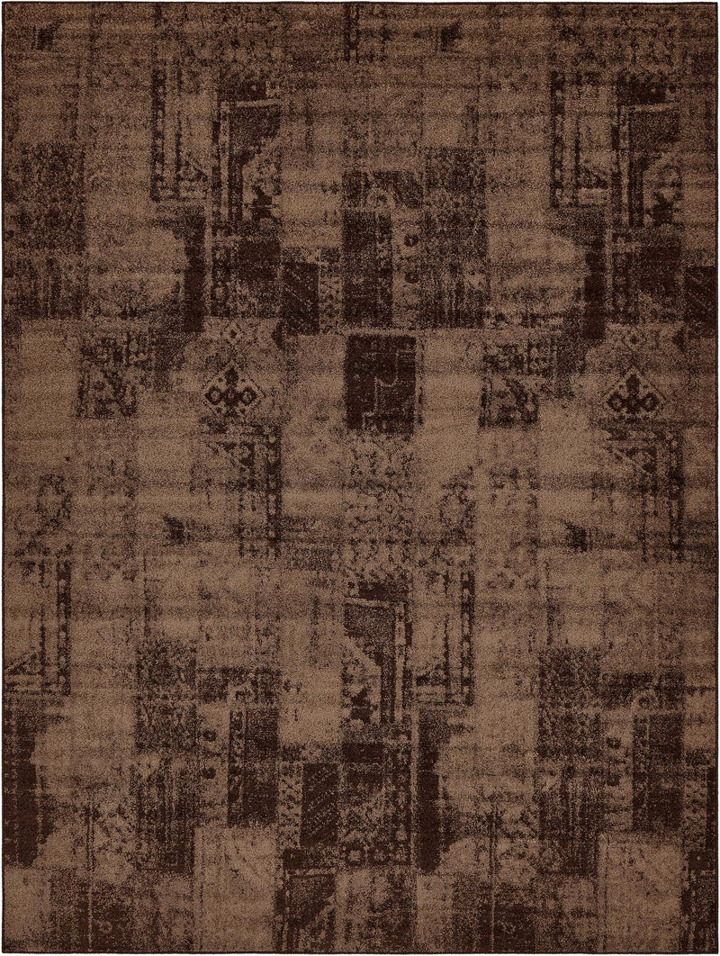 Autumn Meadow Collection Area Rug -  Harvesthill Rectangle Brown  lifestyle 3