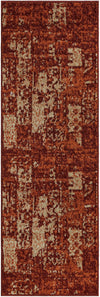Autumn Meadow Collection Area Rug -  Harvesthill Runner Terracotta  lifestyle 48