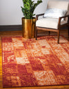 Autumn Meadow Collection Area Rug -  Harvesthill Rectangle Terracotta  lifestyle 4