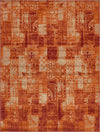 Autumn Meadow Collection Area Rug -  Harvesthill Rectangle Terracotta  lifestyle 2
