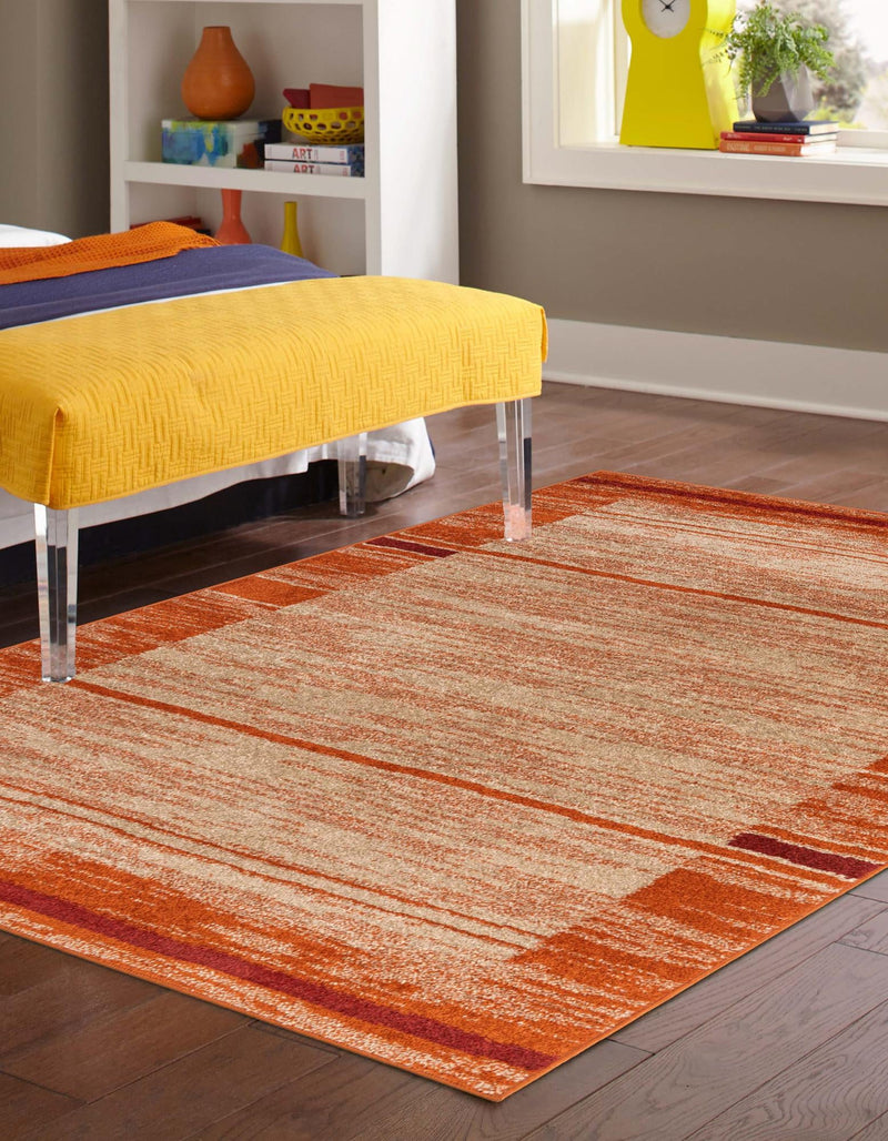 Autumn Meadow Collection Area Rug -  Nutmegwood Rectangle Beige  lifestyle 12