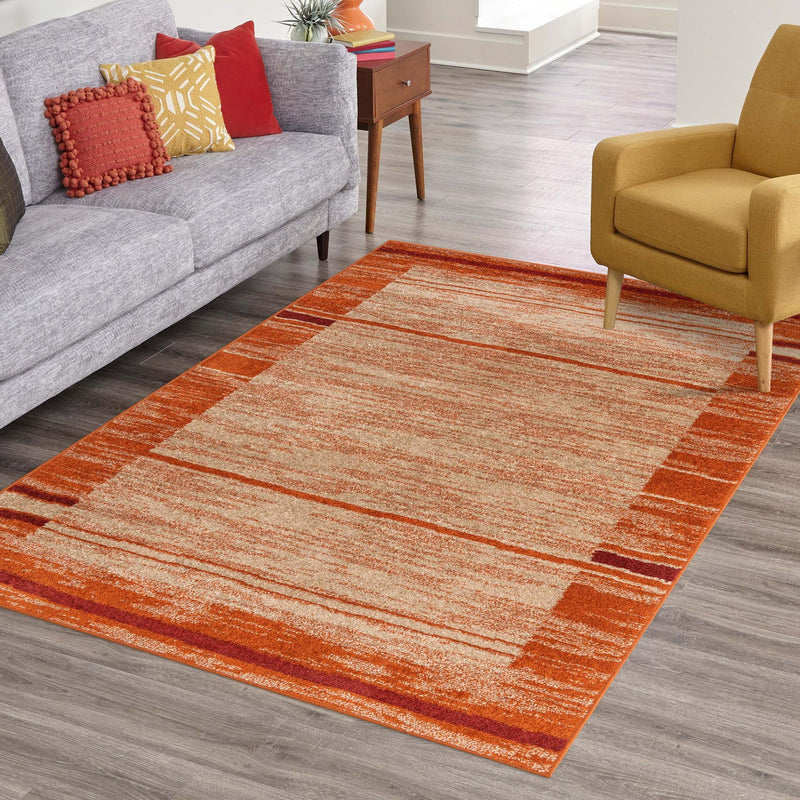 Autumn Meadow Collection Area Rug -  Nutmegwood Rectangle Beige  lifestyle 47