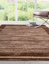 Autumn Meadow Collection Area Rug -  Nutmegwood Rectangle Brown  lifestyle 7