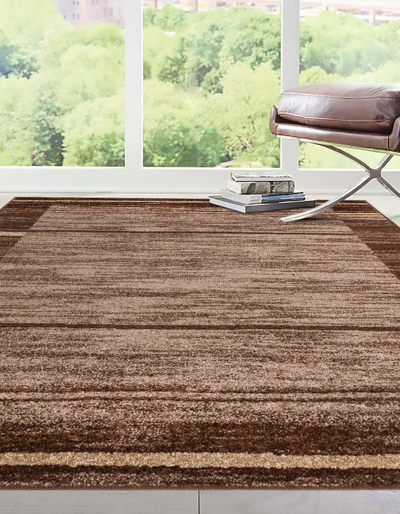 Autumn Meadow Collection Area Rug -  Nutmegwood Rectangle Brown  lifestyle 7