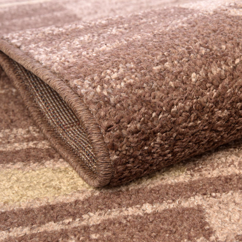 Autumn Meadow Collection Area Rug -  Nutmegwood Rectangle Brown  lifestyle 16