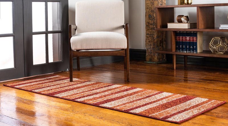 Autumn Meadow Collection Area Rug -  Oakhollow Runner Rust Red  lifestyle 17