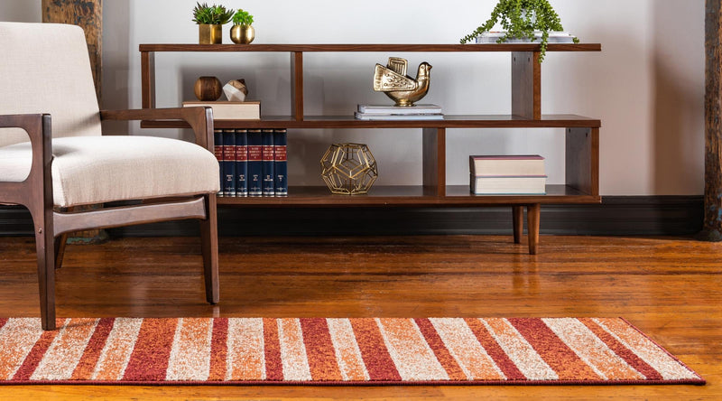 Autumn Meadow Collection Area Rug -  Oakhollow Runner Rust Red  lifestyle 20