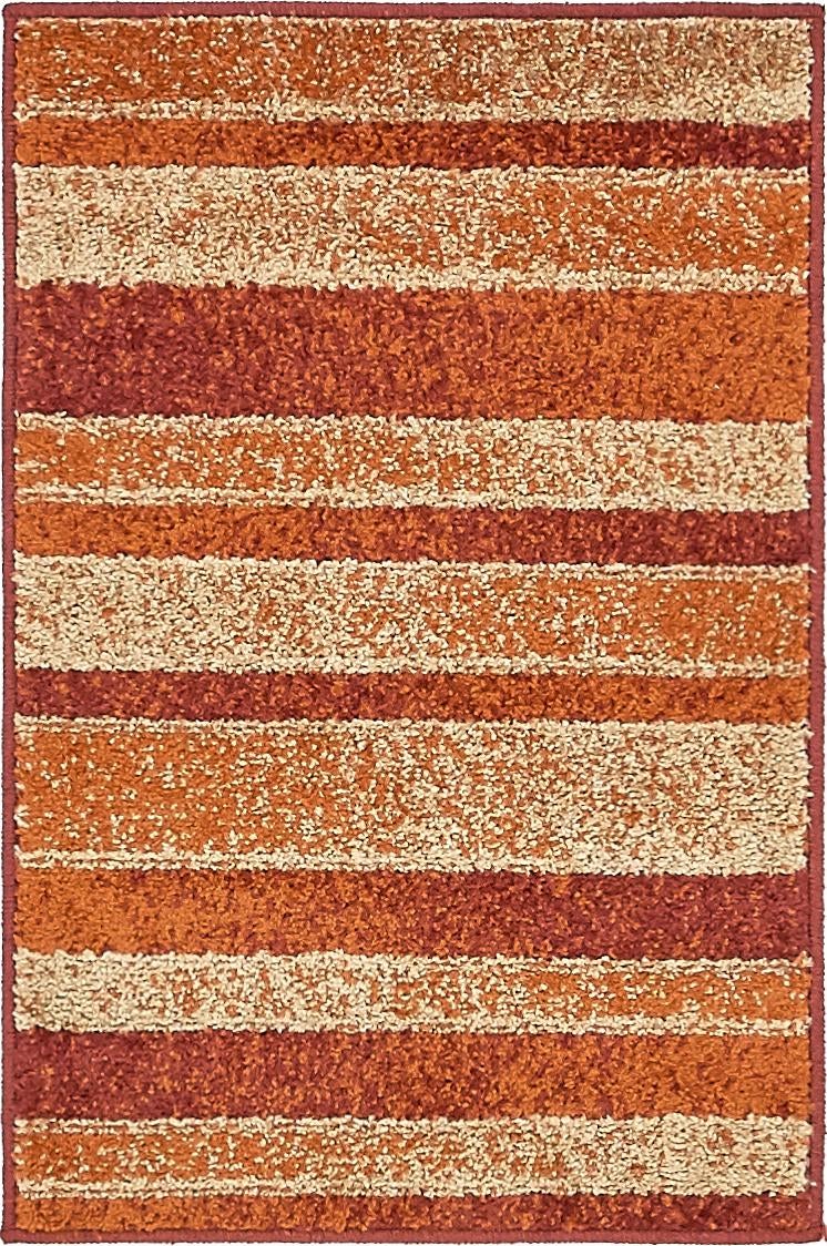Autumn Meadow Collection Area Rug -  Oakhollow Rectangle Rust Red Main