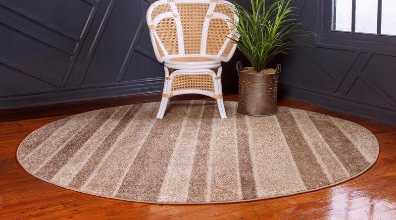 Autumn Meadow Collection Area Rug -  Oakhollow Round Beige  lifestyle 19